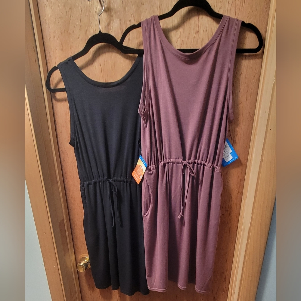 Columbia Omni Shade Easy Dress SET of 2